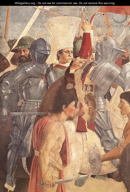 Battle between Heraclius and Chosroes (detail-3) c. 1460 - Piero della Francesca