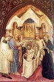 Scenes from the Legend of Saint Augustine- The Saint Baptized by Saint Ambrose 1415 - Niccolo Di Pietro