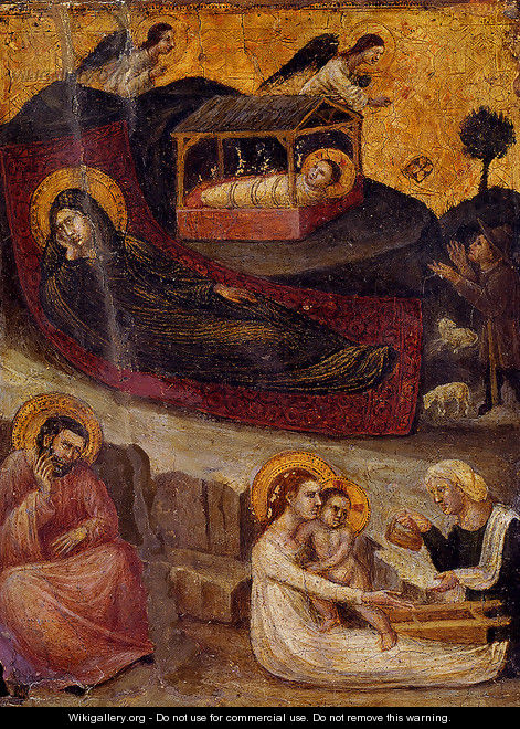 The Nativity 1325-30 - Pietro da Rimini