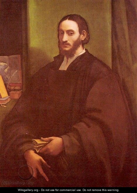 Portrait of a Humanist 1520 - Sebastiano Del Piombo (Luciani)