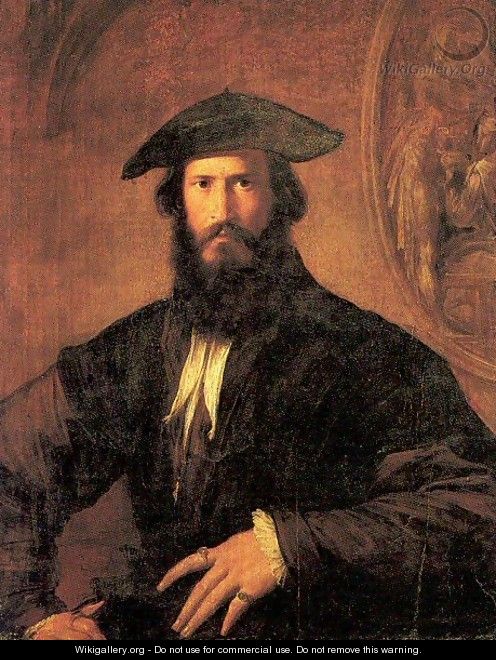 Portrait of a Man - Girolamo Francesco Maria Mazzola (Parmigianino)