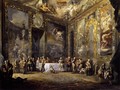 Charles III Dining before the Court c. 1788 - Luis Paret Y Alcazar