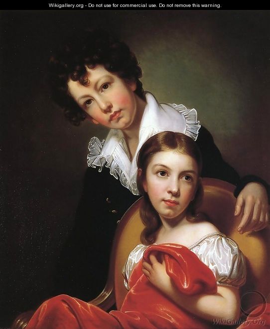 Michael Angelo and Emma Clara Peale 1826 - Rembrandt Peale