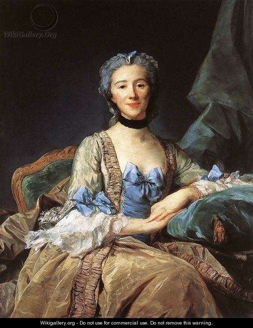 Madame de Sorquainville 1749 - Jean-Baptiste Perronneau
