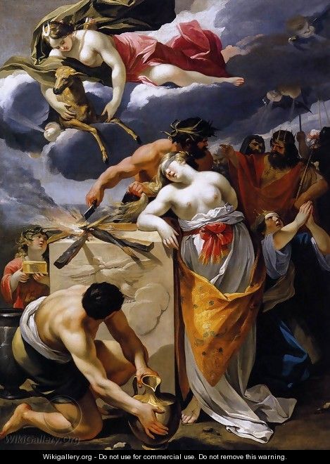 The Sacrifice of Iphigenia 1632-33 - Francois Perrier