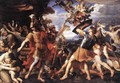 Aeneas and his Companions Fighting the Harpies 1646-47 - Francois Perrier