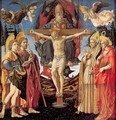 The Trinity and Four Saints 1455-60 - Francesco Pesellino
