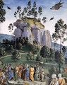 Moses's Journey into Egypt and the Circumcision of His Son Eliezer (detail-5) c. 1482 - Pietro Vannucci Perugino