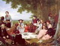 A Picnic 1857 - Henry Nelson O'Neil
