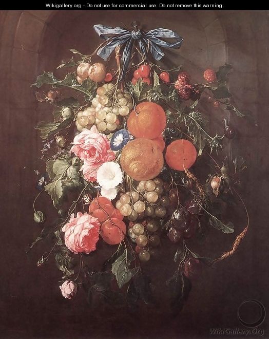Still-Life with Flowers 1660 - Cornelis De Heem