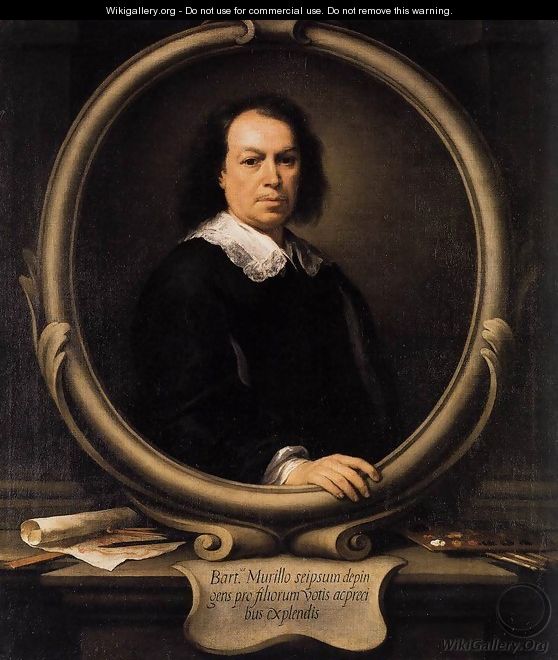 Self-Portrait 1670-72 - Bartolome Esteban Murillo