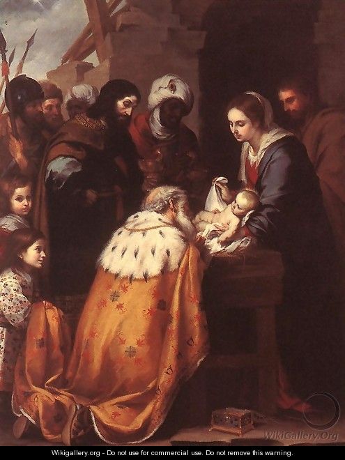 Adoration of the Magi 1655-60 - Bartolome Esteban Murillo
