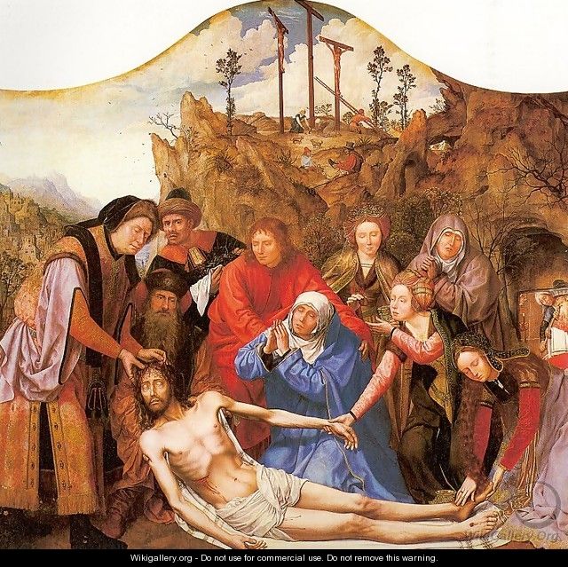 Lamentation (Central panel of the Guild of Carpenters
