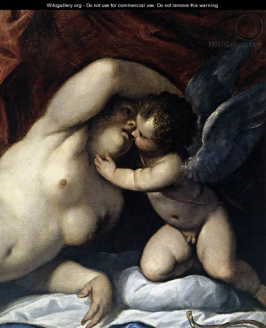 Venus and Cupid at Vulcan