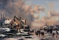 Winter Landscape 1660s - Claes Molenaar (see Molenaer)