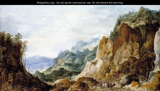 Mountainous Landscape 1621-23 - Joos De Momper