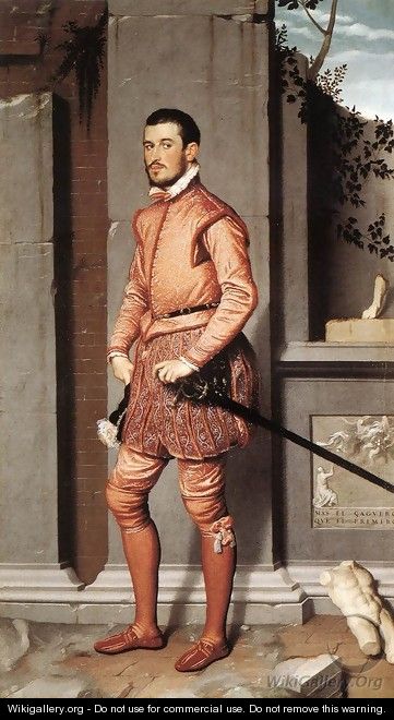 The Gentleman in Pink 1560 - Giovanni Battista Moroni