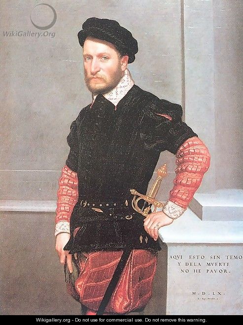 Don Gabriel de la Cueva, Count of Albuquerque 1560 - Giovanni Battista Moroni