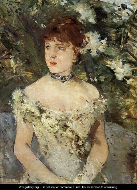 Young Woman Dressed for the Ball 1879 - Berthe Morisot