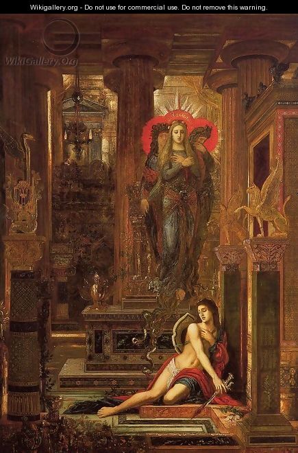 Orestes and the Erinyes 1875-1893 - Gustave Moreau