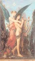 Hesiod and the Muse 1891 - Gustave Moreau