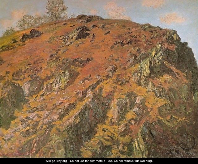 Rock (Le bloc, Creuse) - Claude Oscar Monet