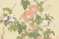 Convolvulus and Tree-Frog - Katsushika Hokusai