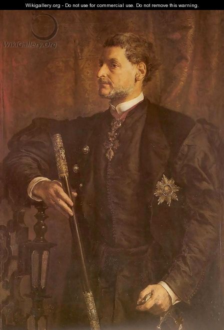 Portrait of Alfred Potocki - Jan Matejko