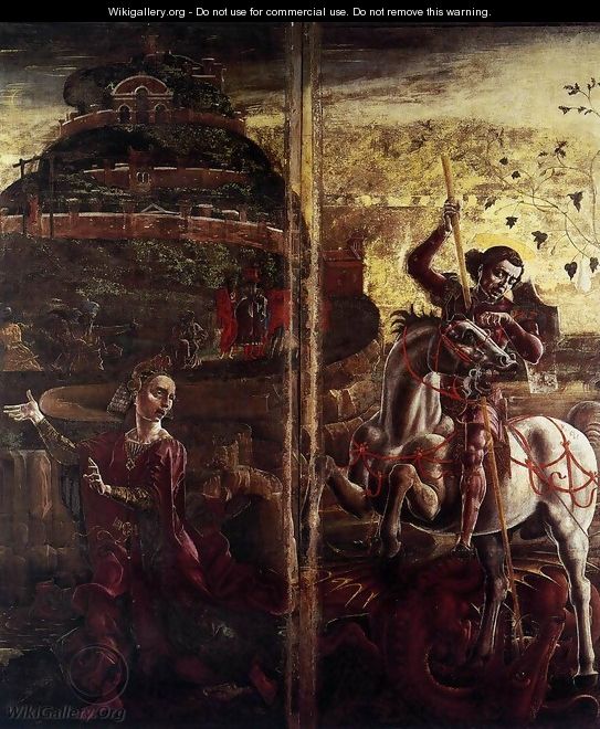 St George and the Princess 1469 - Cosme Tura