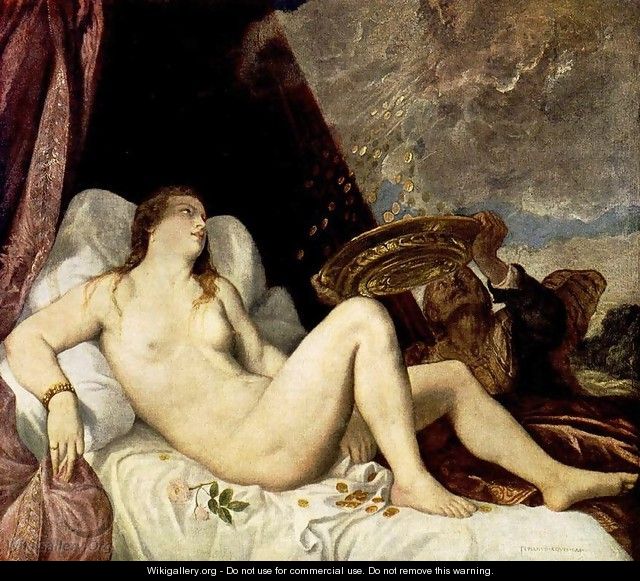 Danae (2) 1554 - Tiziano Vecellio (Titian)