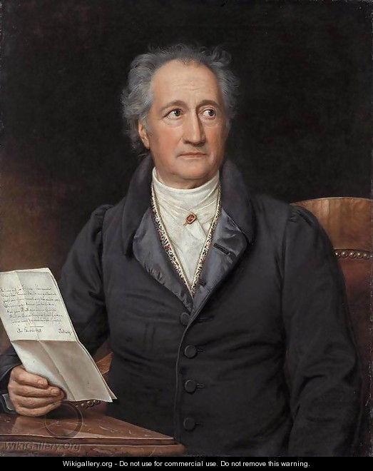 Johann Wolfgang von Goethe 1828 - Joseph Karl Stieler