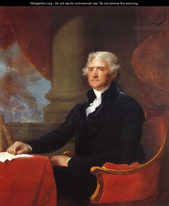 Thomas Jefferson 1805-07 - Gilbert Stuart