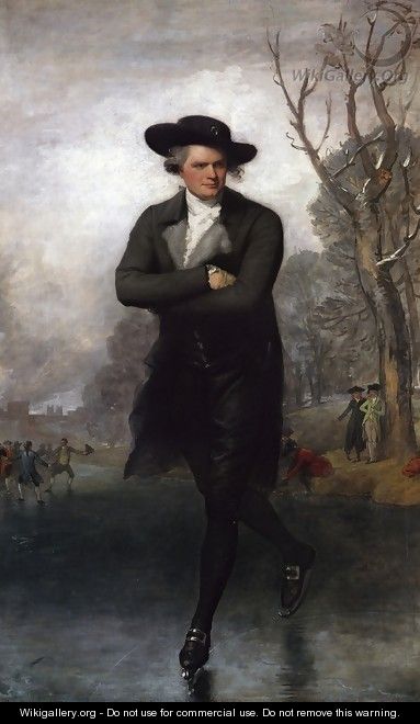 The Skater (Portrait of William Grant) 1782 - Gilbert Stuart