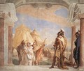 Eurybates and Talthybios Lead Briseis to Agamemmon 1757 - Giovanni Battista Tiepolo