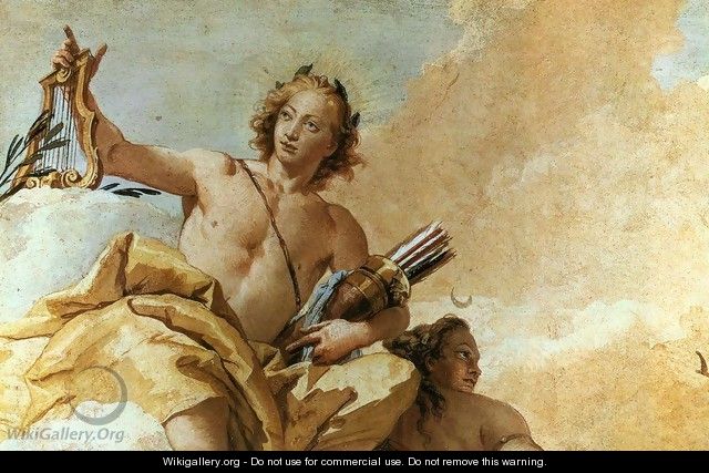 Apollo and Diana 1757 - Giovanni Battista Tiepolo