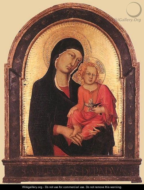 Madonna and Child 1320-25 - Louis de Silvestre