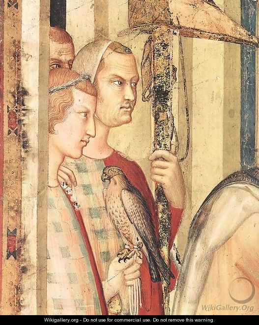 St. Martin is Knighted (detail-1) 1312-17 - Louis de Silvestre