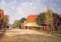 Street Scene 1896 - Theodore Clement Steele