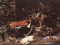 Still-life with Crab and Fruit - Frans Snyders