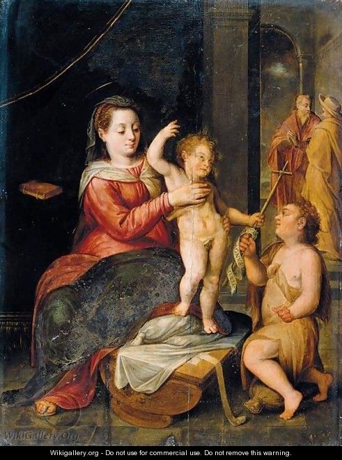 The Virgin and Child - Bernaert de Ryckere