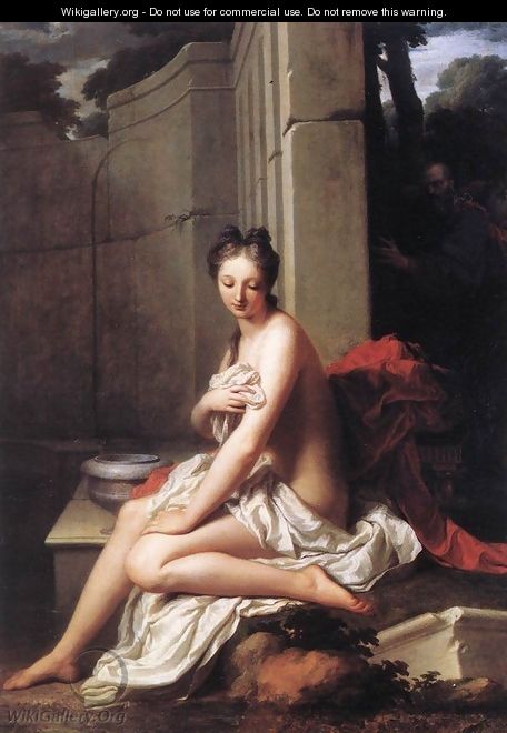 Susanna at the Bath 1704 - Jean-Baptiste Santerre