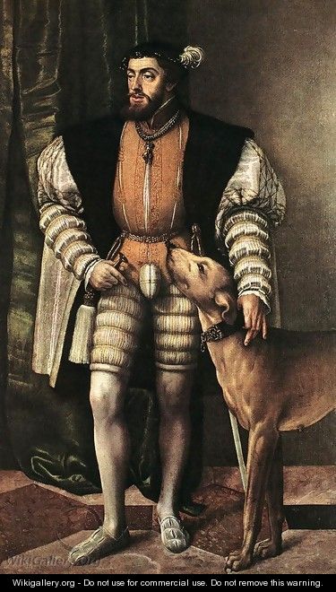 Portrait of Emperor Charles V 1532 - Jacob Seisenegger