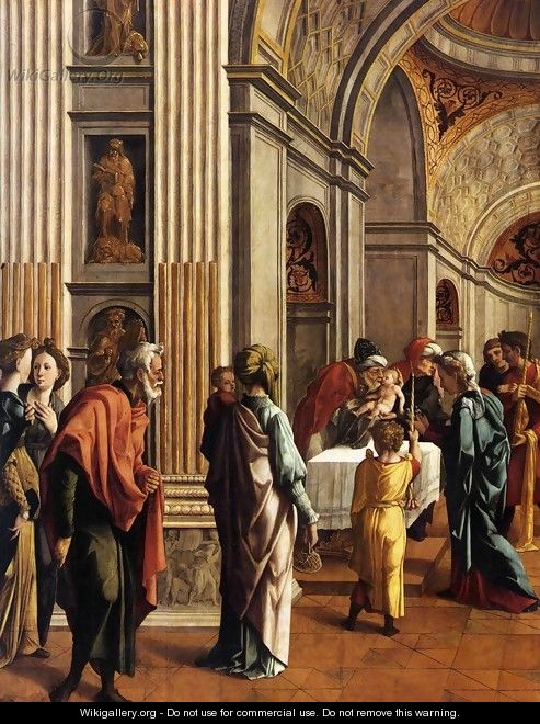Presentation of Jesus in the Temple 1524-26 - Jan Van Scorel