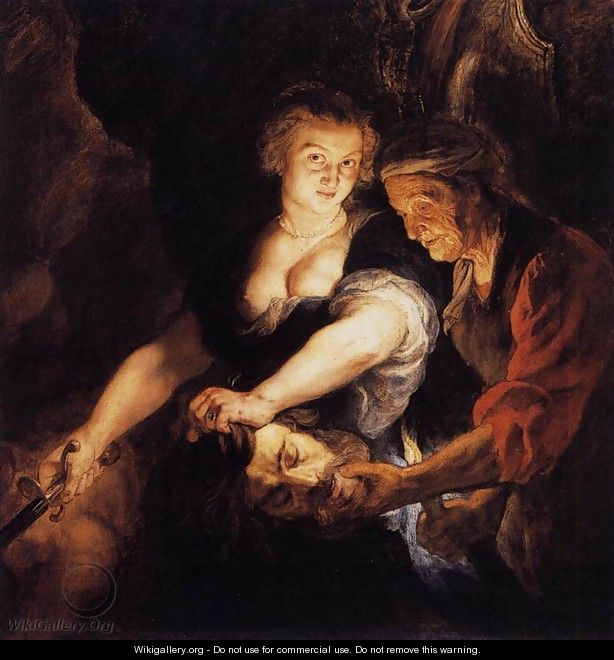 Judith with the Head of Holofernes c. 1616 - Peter Paul Rubens
