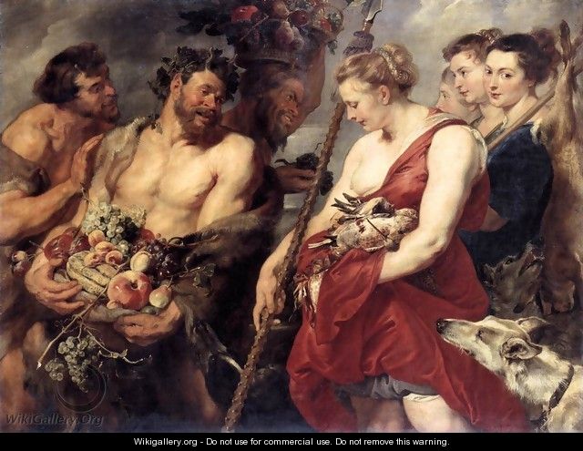 Diana Returning from Hunt c. 1615 - Peter Paul Rubens