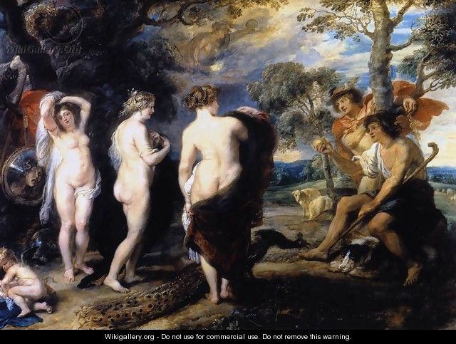 The Judgment of Paris c. 1636 - Peter Paul Rubens