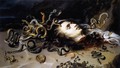 The Head of Medusa c. 1617 - Peter Paul Rubens