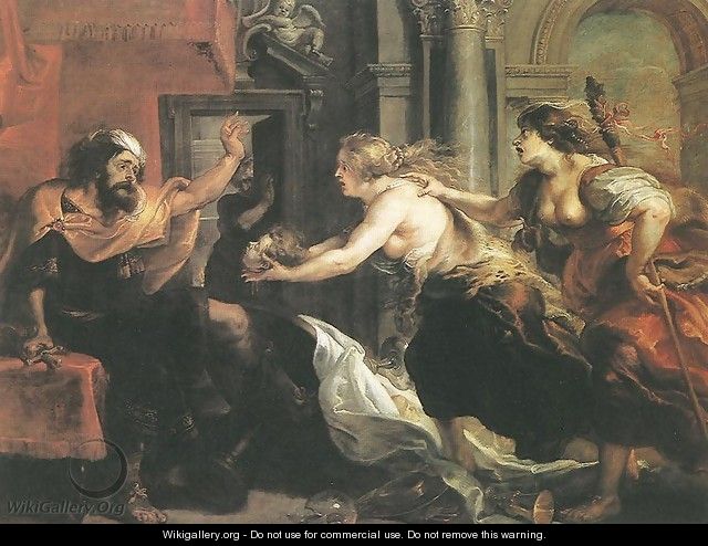 Tereus Confronted with the Head of his Son Itylus 1636-38 - Peter Paul Rubens