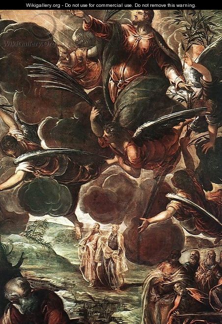 The Ascension (detail) 1578-81 - Jacopo Tintoretto (Robusti)
