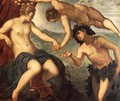 Ariadne, Venus and Bacchus 1576 - Jacopo Tintoretto (Robusti)